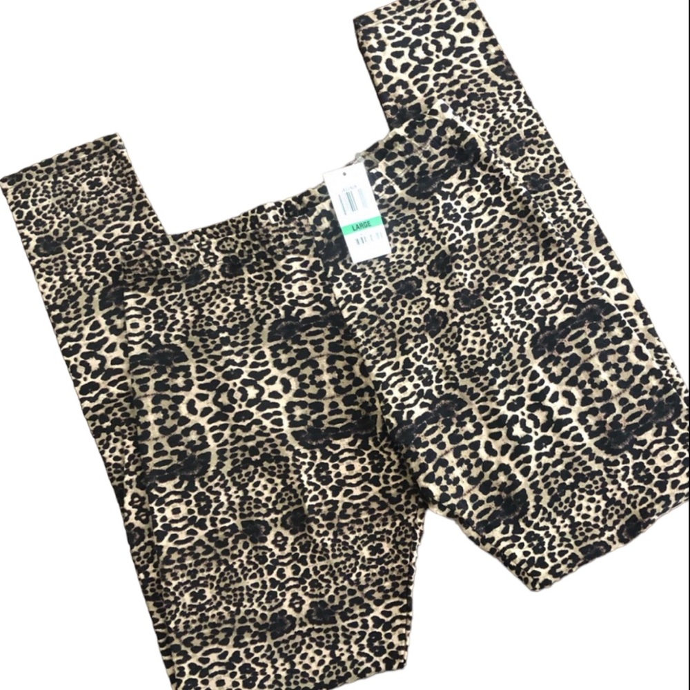 🌟3/$20 Material Girl | Leopard Print Leggings NWT